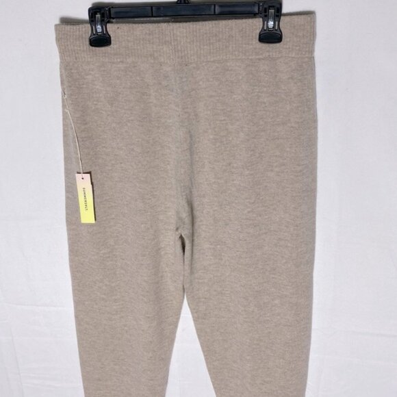 SOLD-Summersalt Beige Wool Cashmere Blend Jogger Hoodie Loungewear Set S/M - Picture 14 of 16
